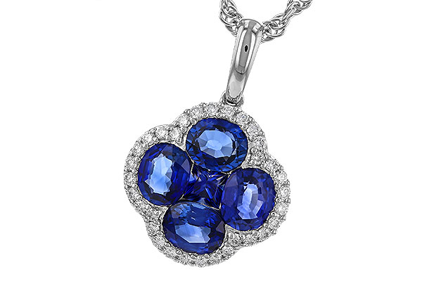 H293-56176: NECKLACE 1.72 SAPPHIRE 1.87 TGW