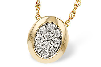 H293-61558: NECKLACE .25 TW