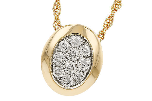 H293-61558: NECKLACE .25 TW