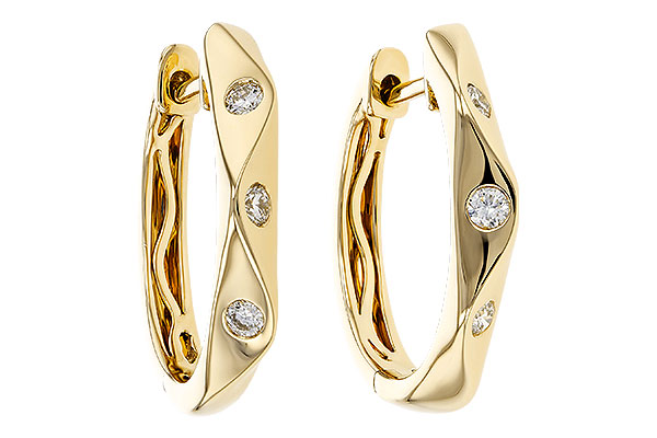 H293-62503: EARRINGS .15 TW