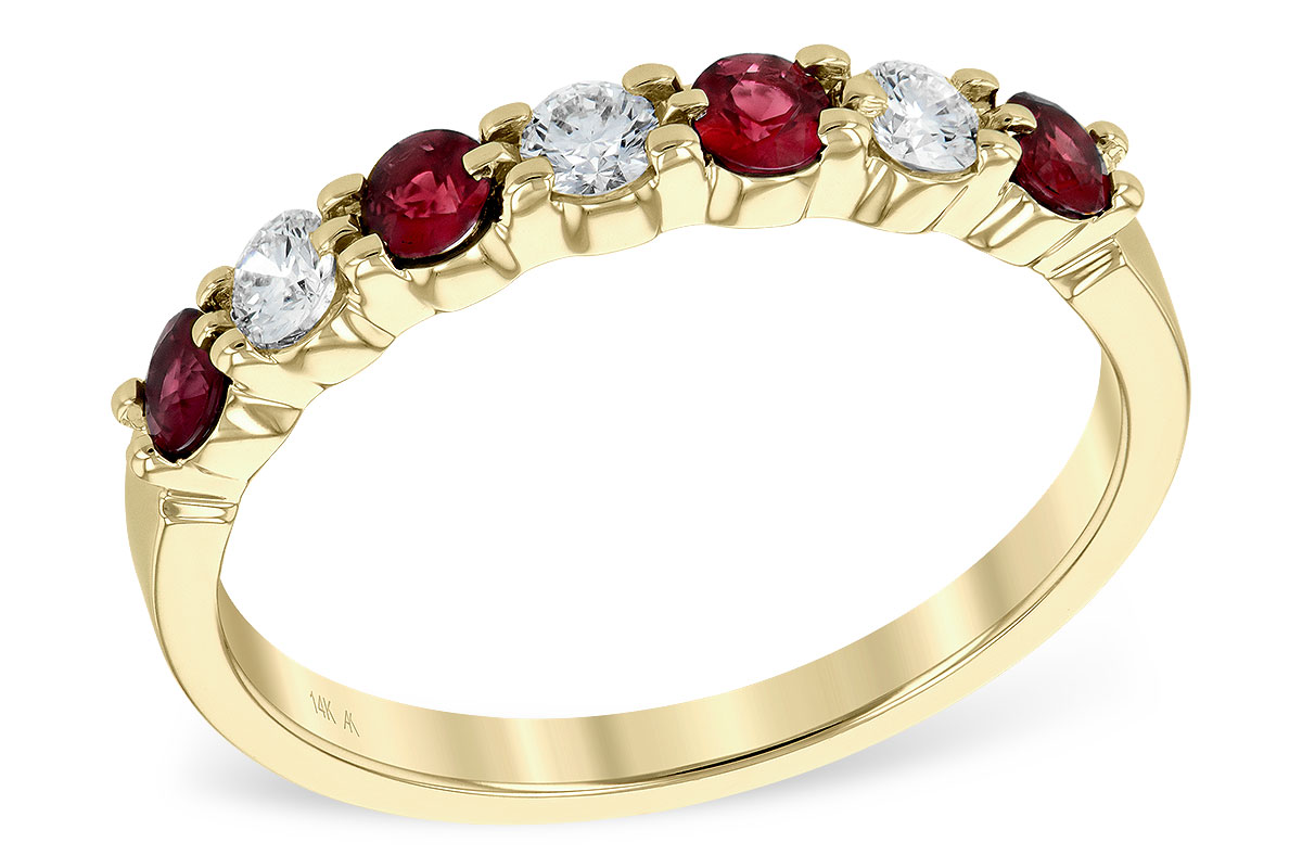 K204-53403: LDS WED RG .35 RUBY .55 TGW