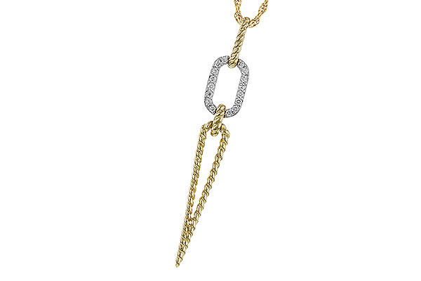 K293-57031: NECKLACE .14 TW