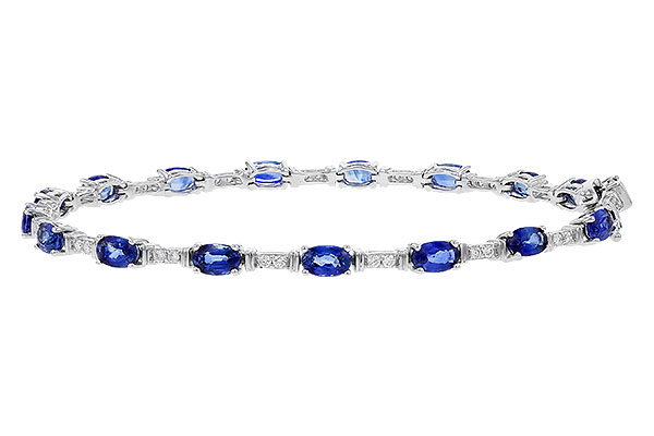 K293-57085: BRACELET 4.92 SAPPHIRE 5.24 TGW (7")