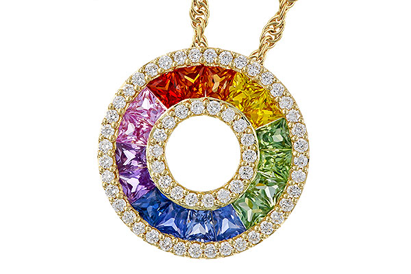 K293-57940: NECK 1.53 MULTI-COLOR SAPP 1.82 TGW