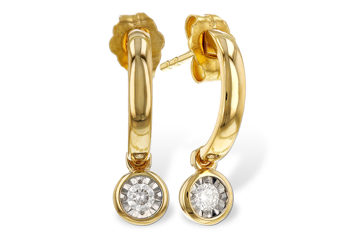 K293-61594: EARRINGS .10 TW