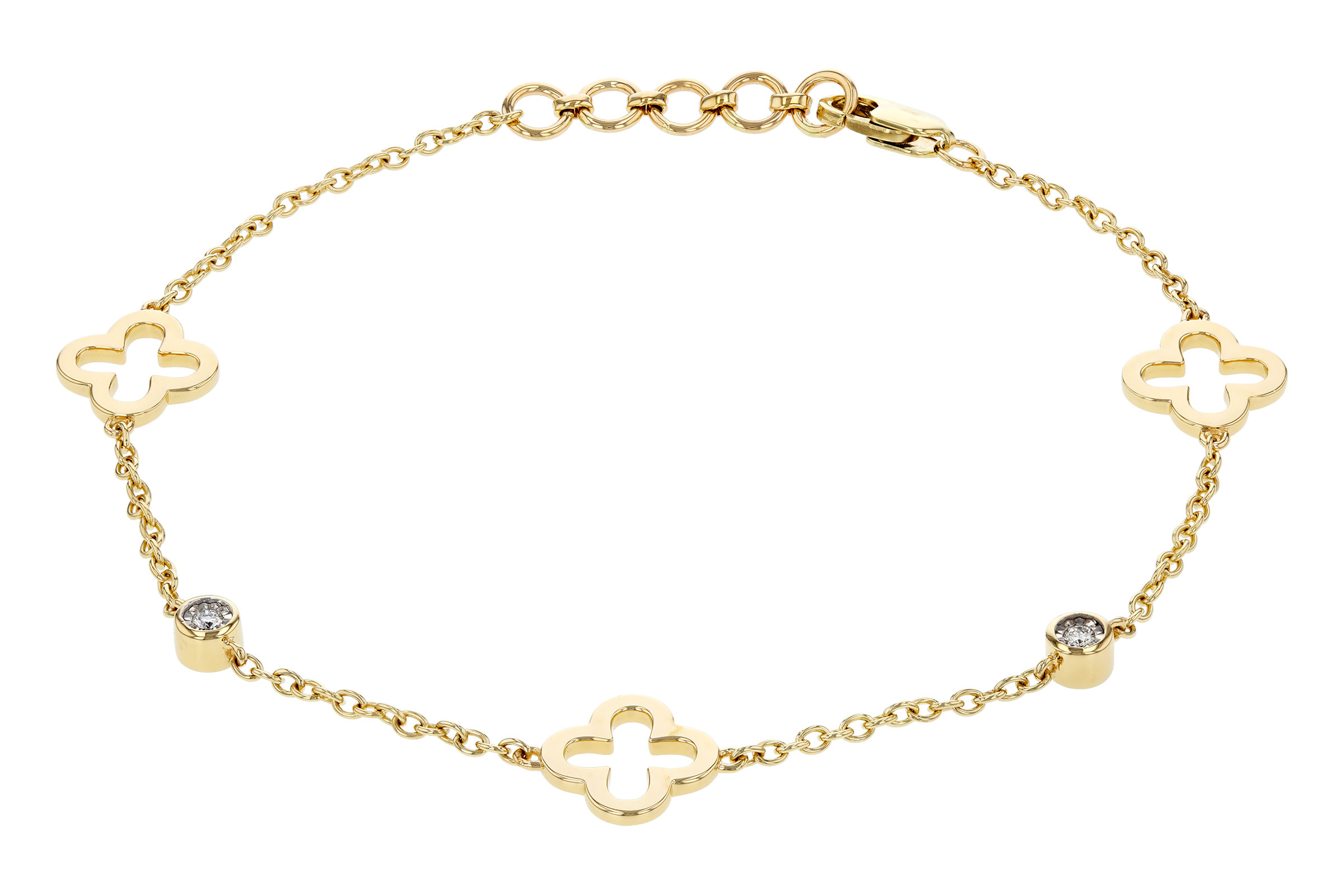 K294-47049: BRACELET .06 TW (7.25")