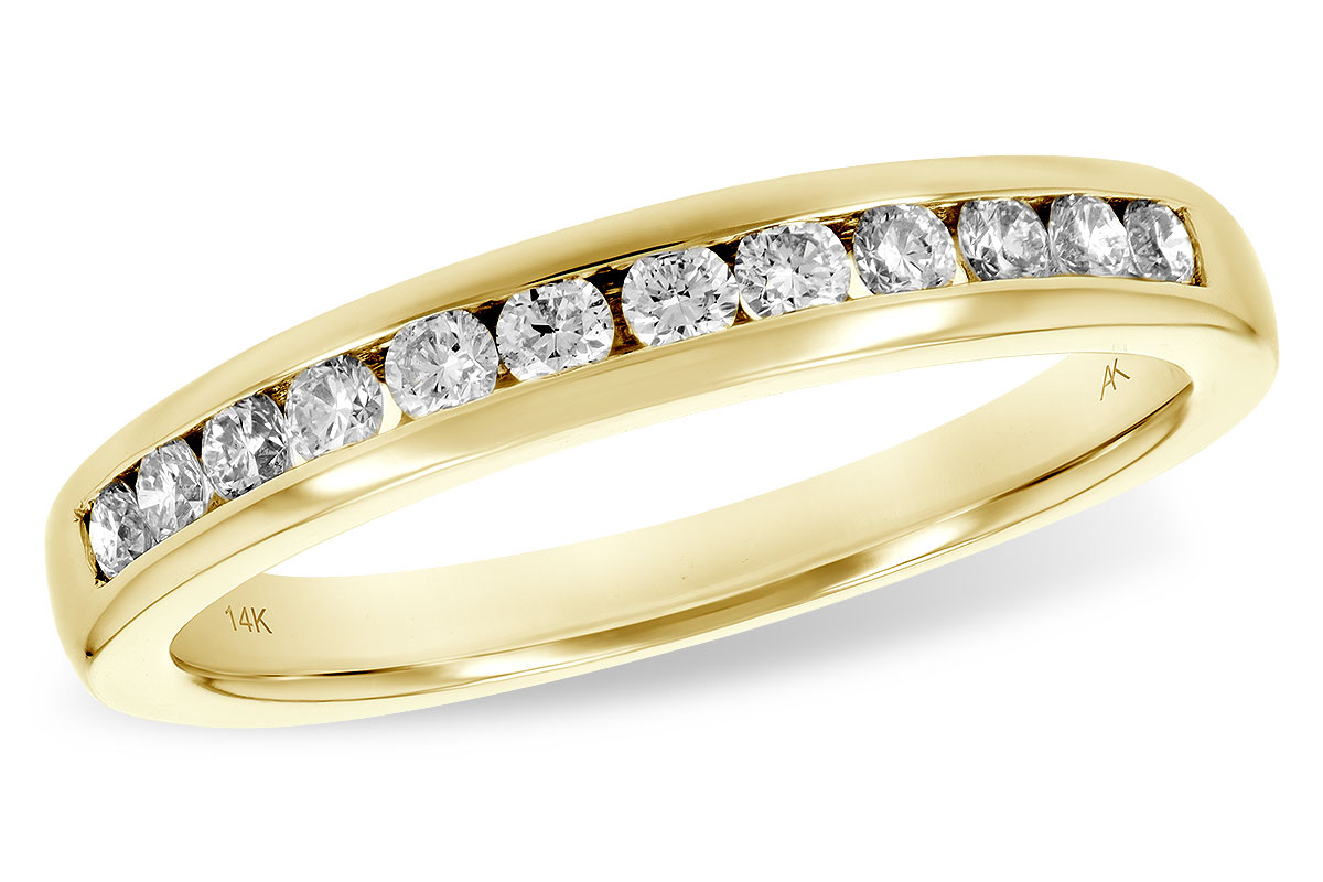 L207-26149: LDS WED RG .33 TW (12 STONES)