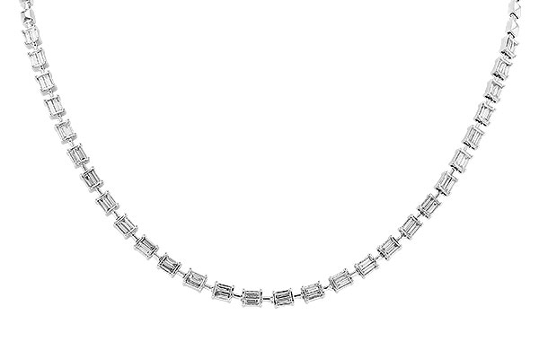 L292-67940: NECKLACE 2.02 TW BAGUETTE