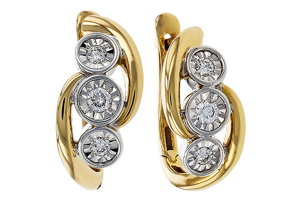 L293-62467: EARRINGS .25 TW