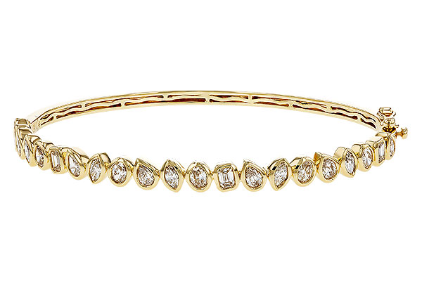 L293-62503: BANGLE 1.65 TW FANCY CUT DIAS