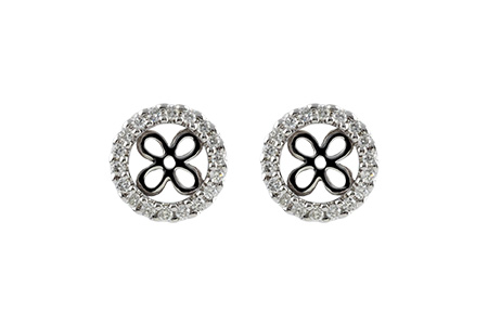 M206-31567: EARRING JACKETS .30 TW (FOR 1.50-2.00 CT TW STUDS)