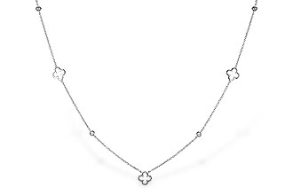 M293-57049: NECKLACE .20 TW (18")