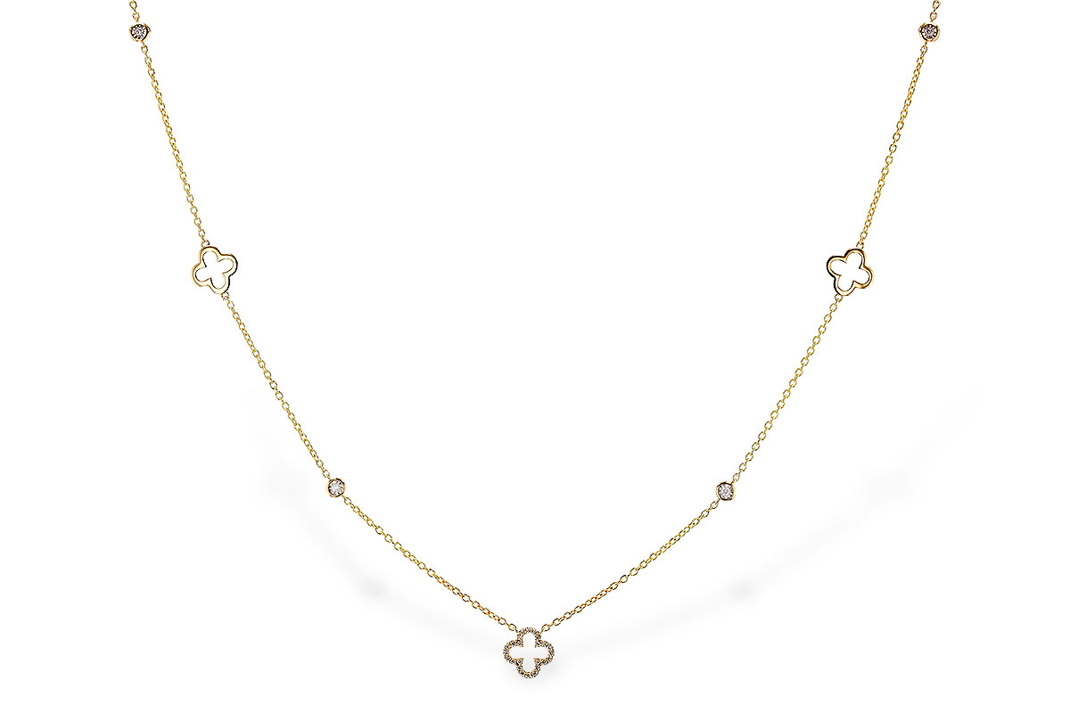 M293-57049: NECKLACE .20 TW (18")