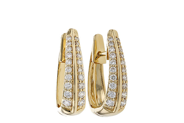M293-57949: EARRINGS .50 TW
