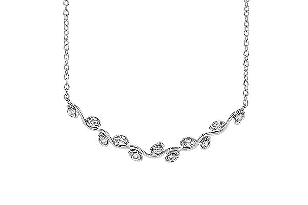 M293-62494: NECKLACE .25 TW (18")