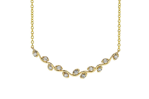 M293-62494: NECKLACE .25 TW (18")