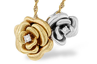 M294-46149: NECKLACE .06 TW