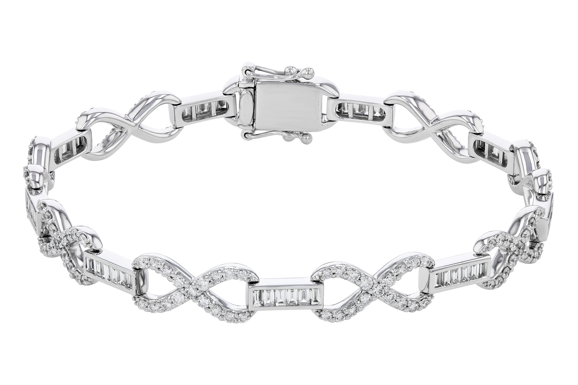M294-47967: BRACELET 1.00 TW BAG 2.45 TW (7")